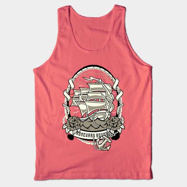 Ship Tank Top by lionkingdesign